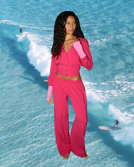 Housewife Pant – Neon Pink