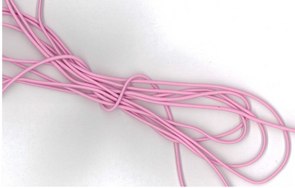 Bubblegum pink elastic