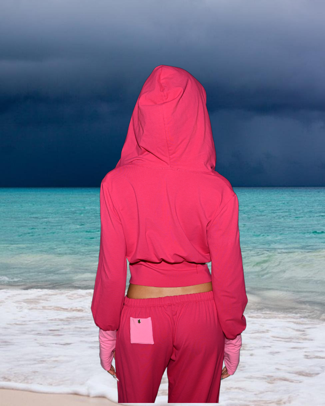 Housewife Jacket – Neon Pink