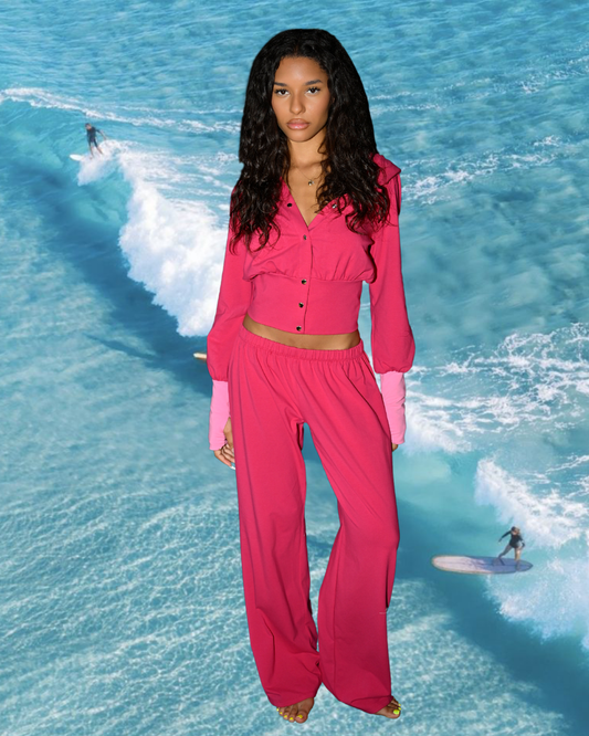 Housewife Pant – Neon Pink